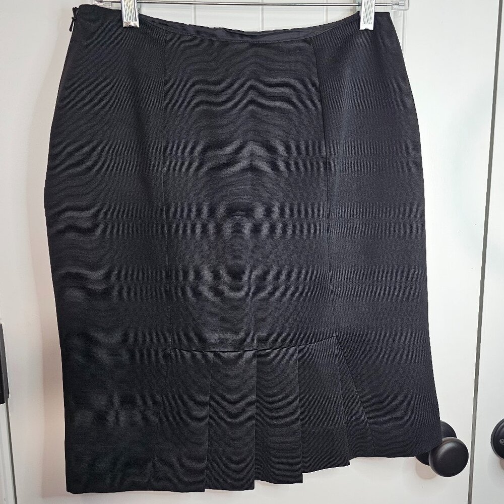 Ann Taylor Petites Black Pencil Skirt Sz 4P